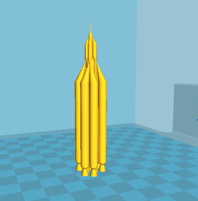 3D-модель "Ракета СССР УР 700"