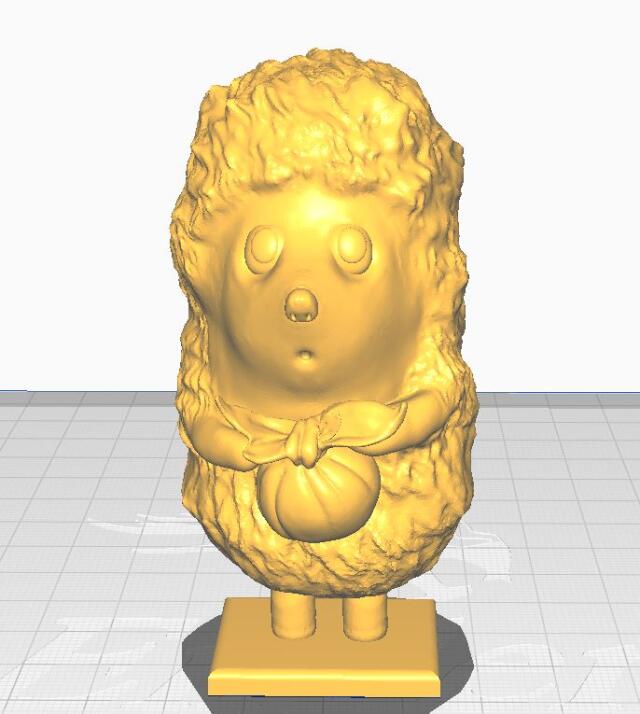 3D-модель "Ёжик в тумане"