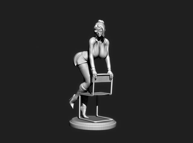 3D-модель "Мэйко Шираки"