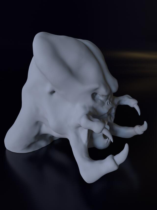 3D-модель "Голова Predator / Чужой" 3D-модель "Голова Predator / Чужой"