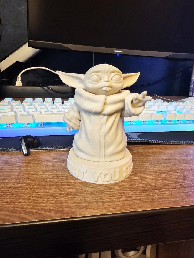 3D-модель "Бэйби Йода" из StarWars 3D-модель "Бэйби Йода" из StarWars