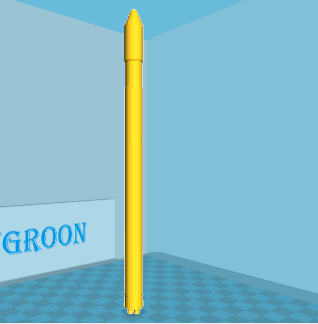 3D-модель "Ракета СССР Зенит"