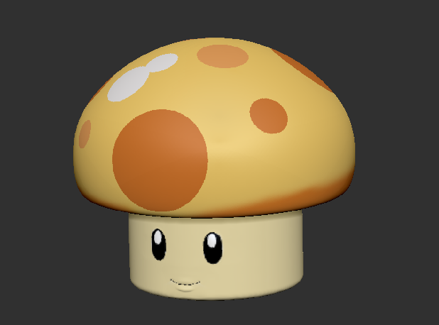 3D-модель "Солнечный грибок"