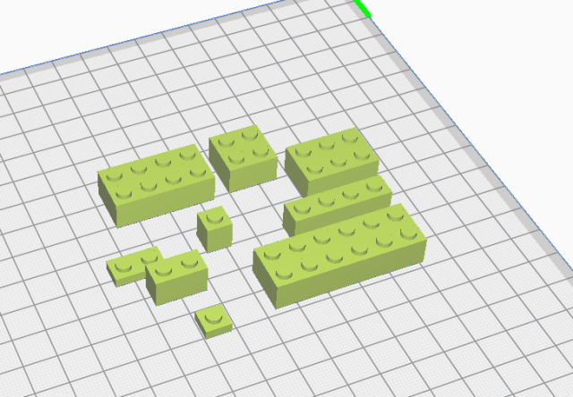 3D-модель "Блоки для Лего"