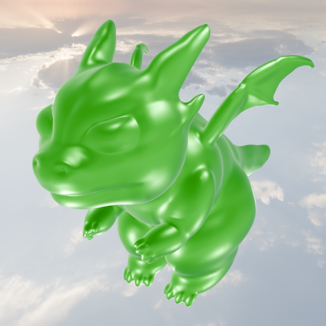 3D-модель "Дракончик"
