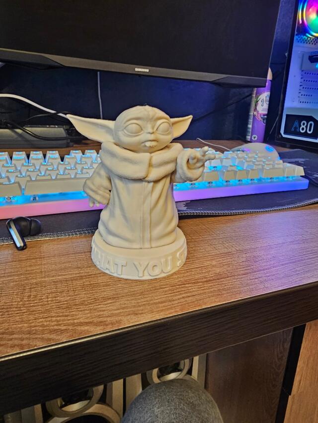 3D-модель "Бэйби Йода" из StarWars 3D-модель "Бэйби Йода" из StarWars