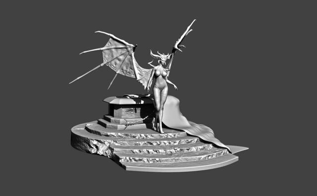 3D-модель "Lilith" из Диабло 4