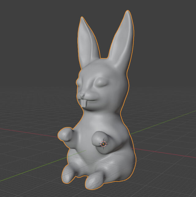 3D-модель "Кролик"