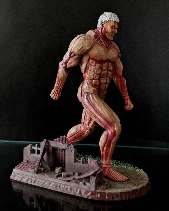 3D-модель "Титан" из attak on titan / атака титанов 3D-модель "Титан" из attak on titan / атака титанов