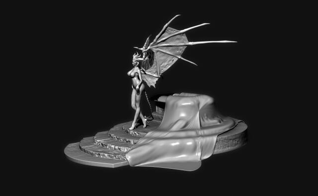 3D-модель "Lilith" из Диабло 4