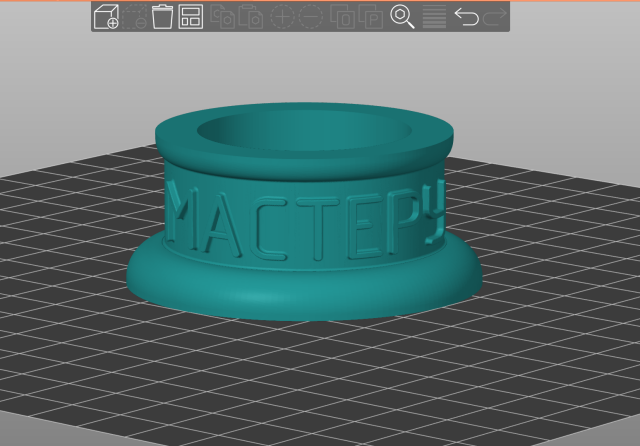 3D-модель "Пьедестал - золотые руки"
