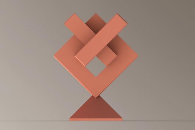 3D-модель "Геометрическая скульптура_9"