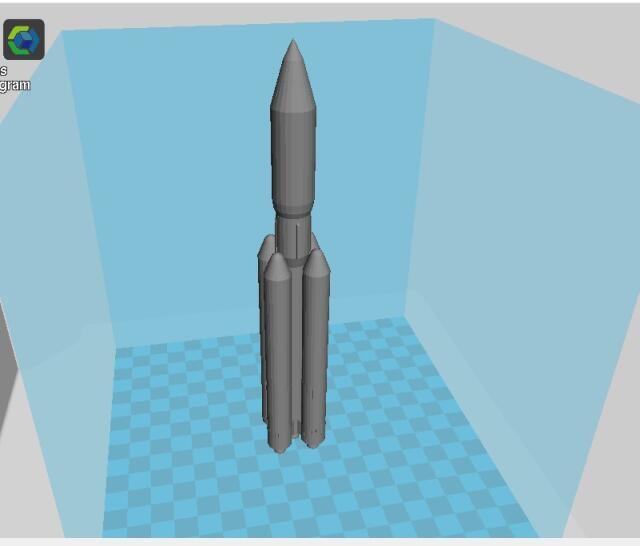 3D-модель "Ангара а5"