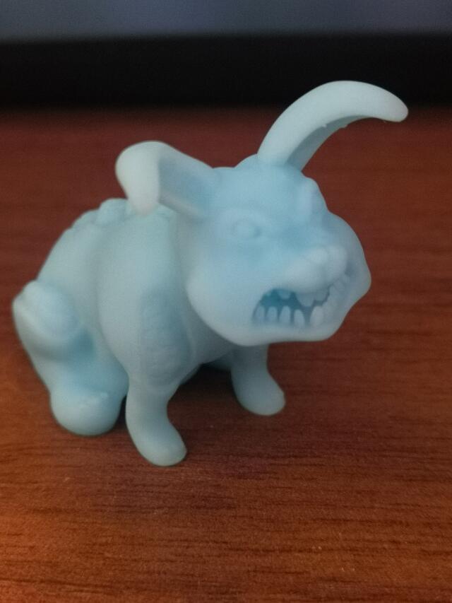 3D-модель "Злой заяц плохой кролик"