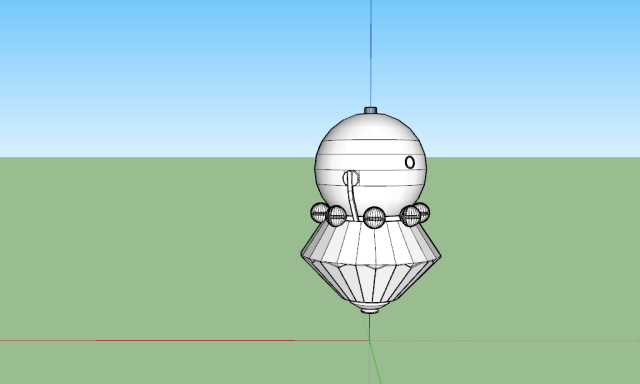 3D-модель "Космический корабль Восток 1 " 3D-модель "Космический корабль Восток 1 "