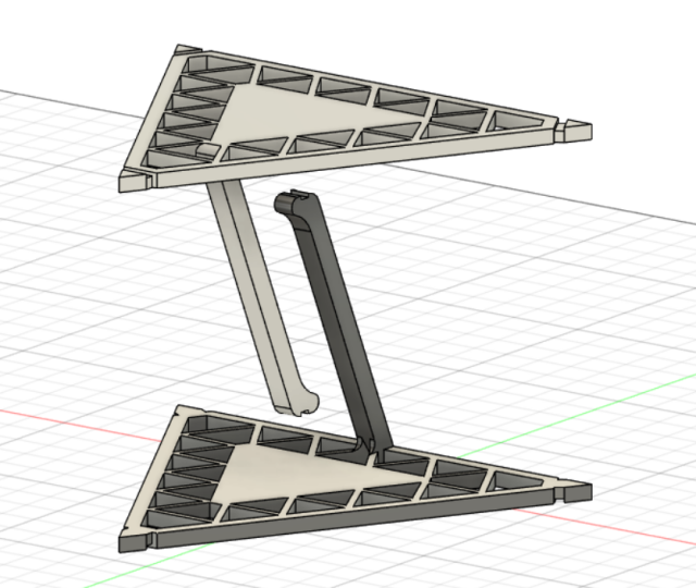 3D-модель "Стол тенсегрити"