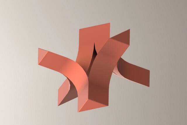 3D-модель "Геометрическая скульптура_6" 3D-модель "Геометрическая скульптура_6"