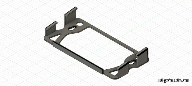 3D-модель "Xiaomi Mi Router 4A Крепление"