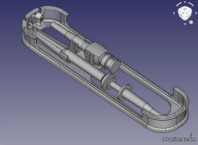 3D-модель "Пенал щупа серии P6000 для осциллографа"