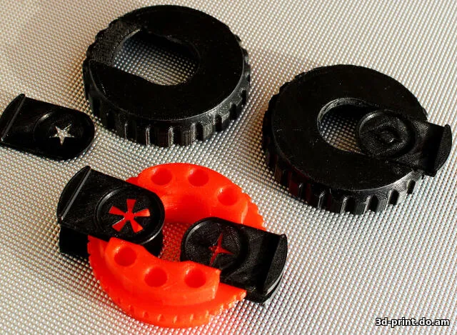 3D-модель "Комплект сменных диафрагм-бокэ"