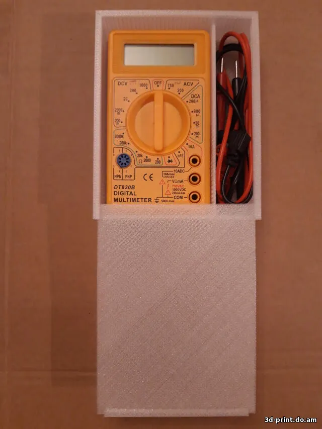 3D-модель "Пенал (чехол) для мультиметра"