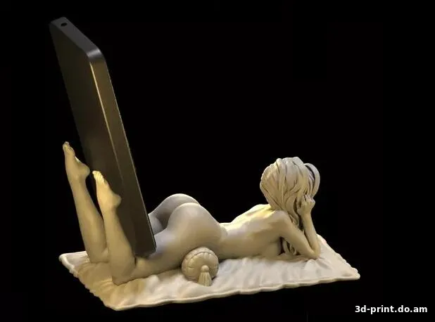 3D-модель "Подставка для телефона sexy-phone-holder-lady"