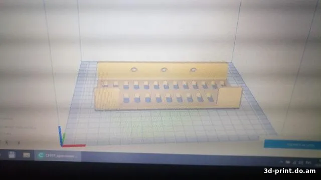 3D-модель "Крепление xbox series s на стену"