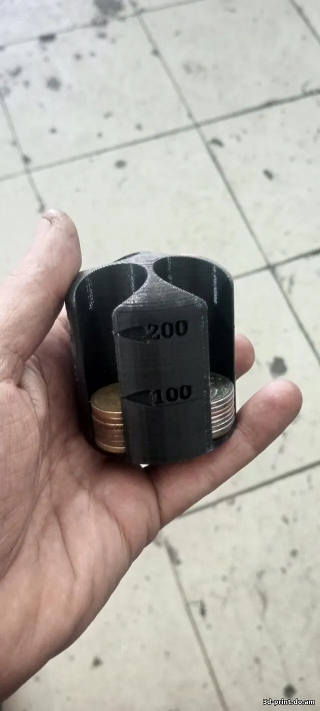 3D-модель "Монетница в такси"