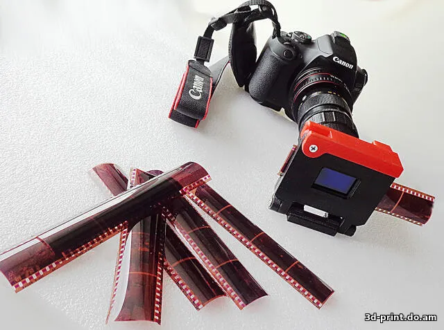 3D-модель "Сканер фотонегативов"