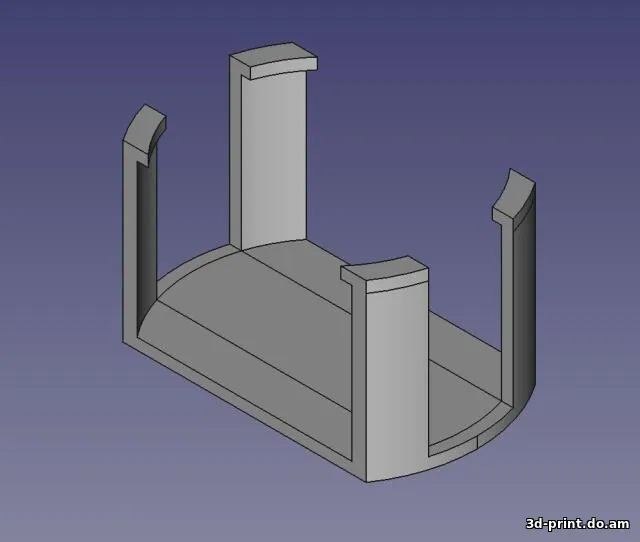 3D-модель "Настенное крепление (подставка) для Яндекс Новая Станции Мини 2"