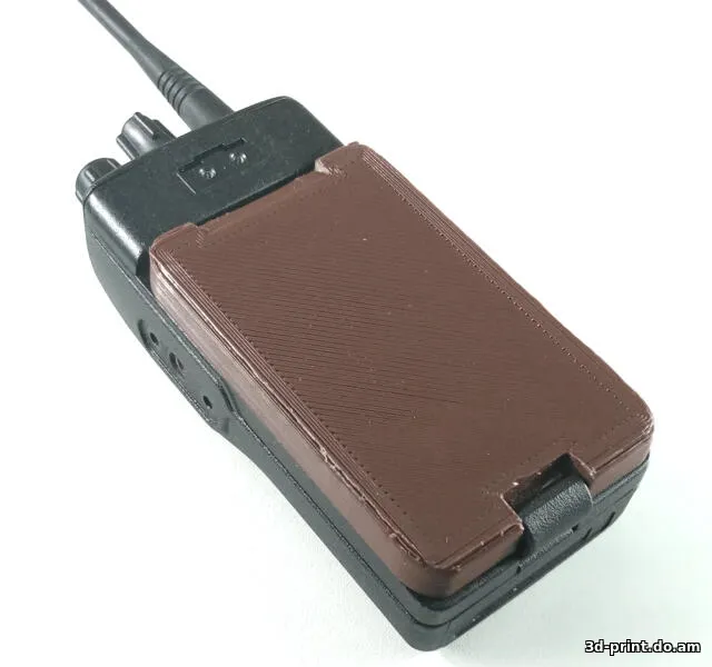 3D-модель "Кейс для рации Vertex под акб 18650"