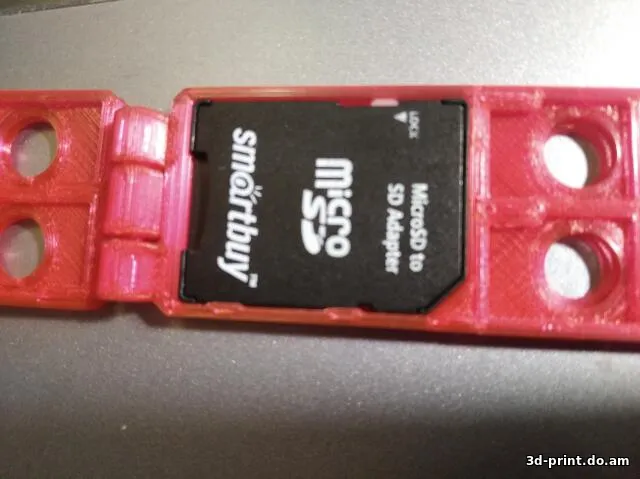 3D-модель "Складной бокс для 12 microSD и 1 SD"