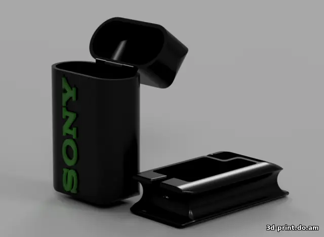 3D-модель "Коробочка(чехол) для наушников"