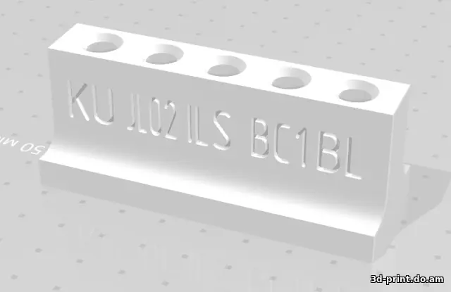 3D-модель "Органайзер для жал паяльника Т12"