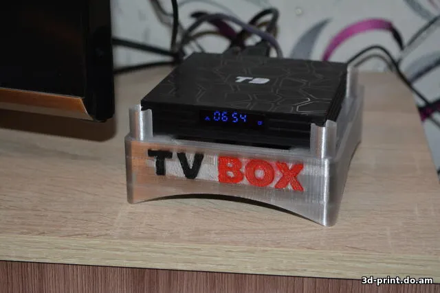 3D-модель "Охлаждающая подставка для android tv приставки"
