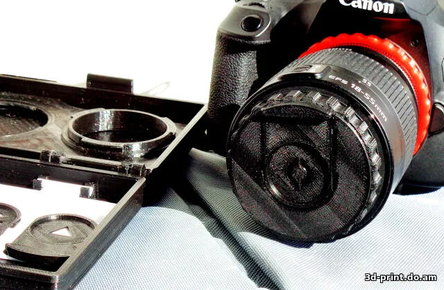 3D-модель "Комплект сменных диафрагм-бокэ"