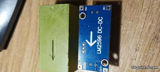 3D-модель "Корпус для платы понижайки"