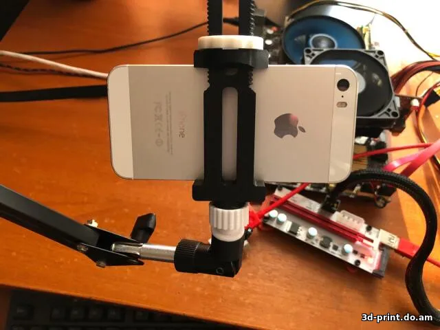 3D-модель "Крепление телефона для китайского пантографа"