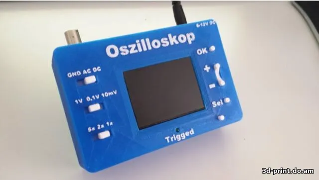 3D-модель "Корпус для цифрового осциллографа DSO138"