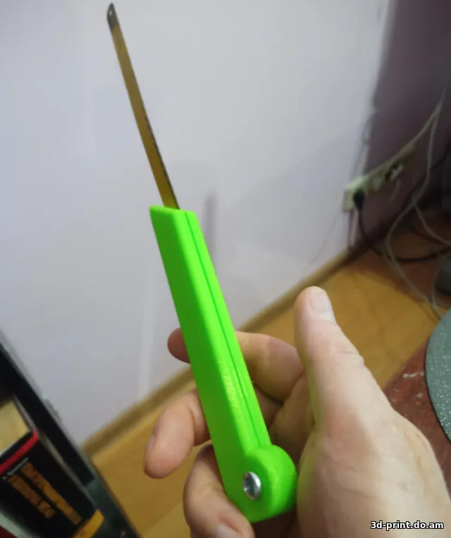 3D-модель "Ножовка ручка для полотна по металлу минимальная"