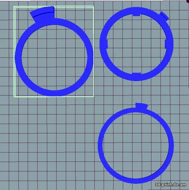 3D-модель "Руль Logitech MOMO Racing 900 Градусов кольца"