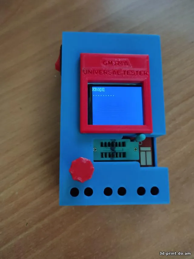 3D-модель "Корпус GM328 тестер транзисторов"