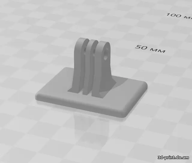 3D-модель "Крепление на стекло для кронштейна 70mai Midrive D01"