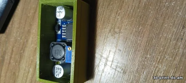 3D-модель "Корпус для платы понижайки"