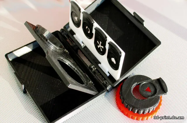 3D-модель "Сет для макросьёмки с бокэ"