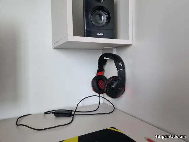 3D-модель "Держатель для наушников под стол"