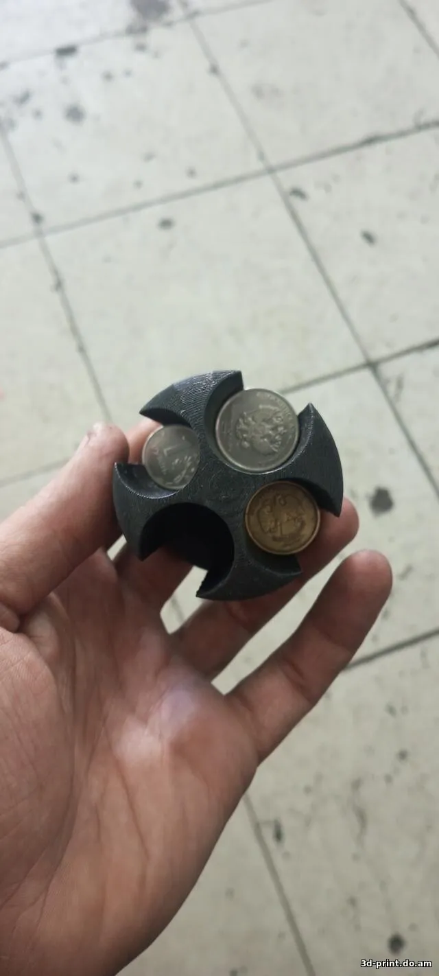 3D-модель "Монетница в такси"