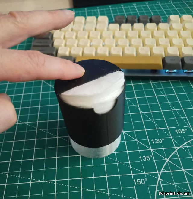 3D-модель "Помповый контейнер для ватных дисков"