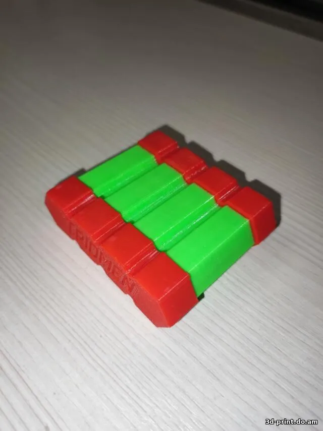 3D-модель "Футляр под батарейки АА-4шт."