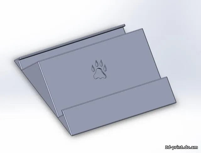 3D-модель "Двухсторонняя подставка под планшет/телефон"